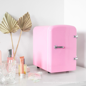 Индивидуальный мини -холодильник 4L цветные холодильники макияжа